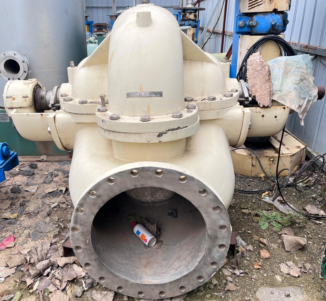 Used Sulzer F45-500 Double Suction Centrifugal Pump | 889 L/s Flow, 32 m Head, Made in Finland (2013)