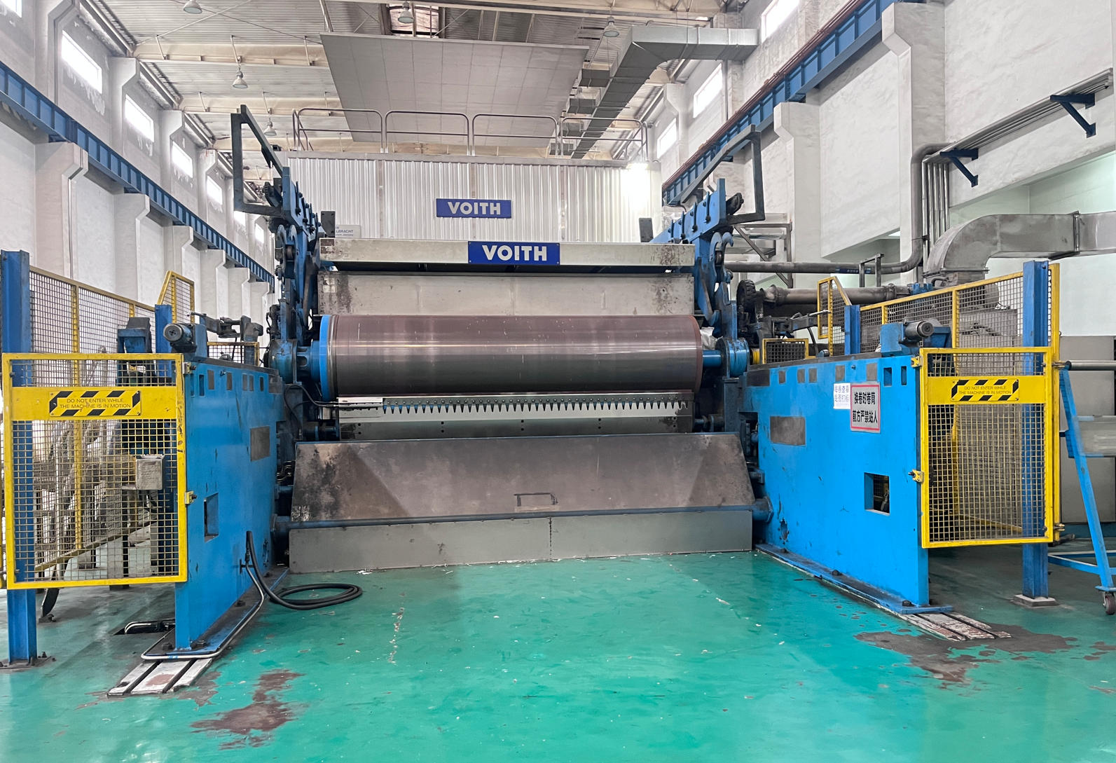 Used Voith made 3520mm-800m Light weight gsm specialty Paper Machine made in 2003
