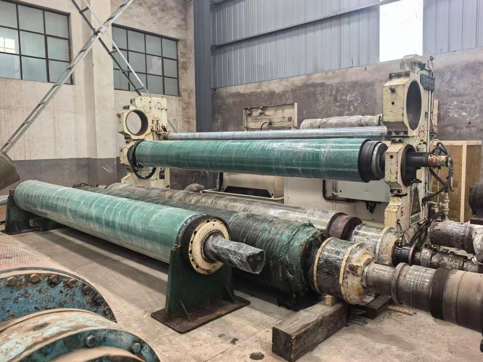 Used KÜSTERS Calender Machine | Made in Germany | Year 1997