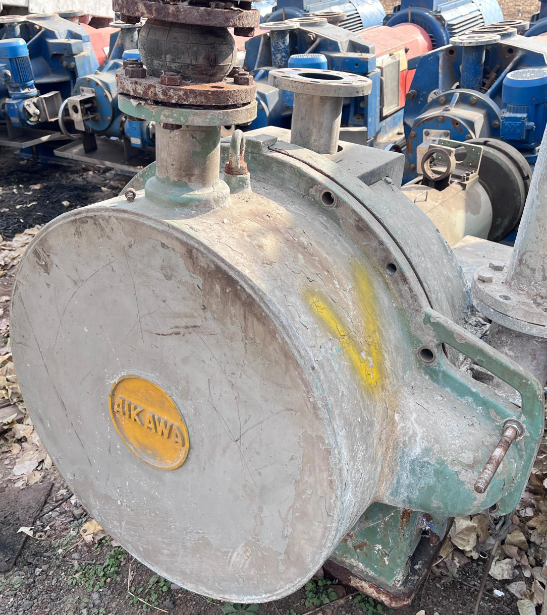 Aikawa AWN-20 Double Disc Refiner | Japan-Made Pulp Refining Machine | Durable Industrial Model