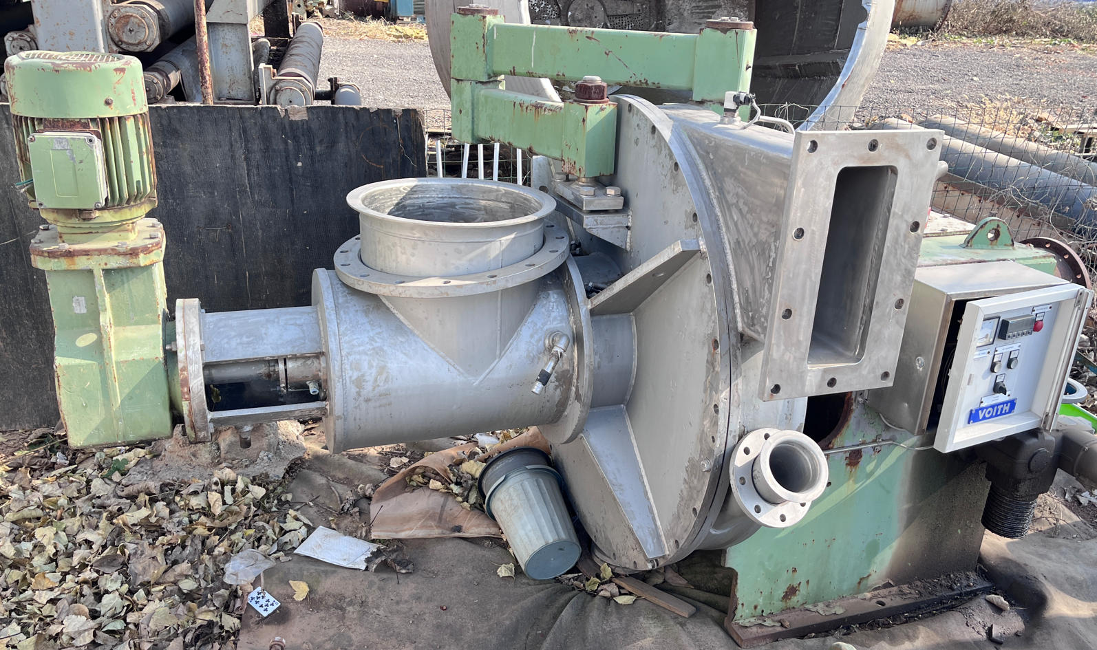 Used Voith HTD 450-LC High Temperature Disperser Vessel for Pulp Recycling Line