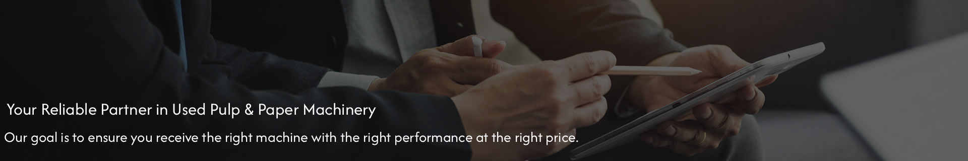 Pulp Mill Equipment - Used Pulp Paper Mill Machinery & Equipment Supplier